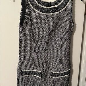 Bailey 44 Monochrome Tweed Dress